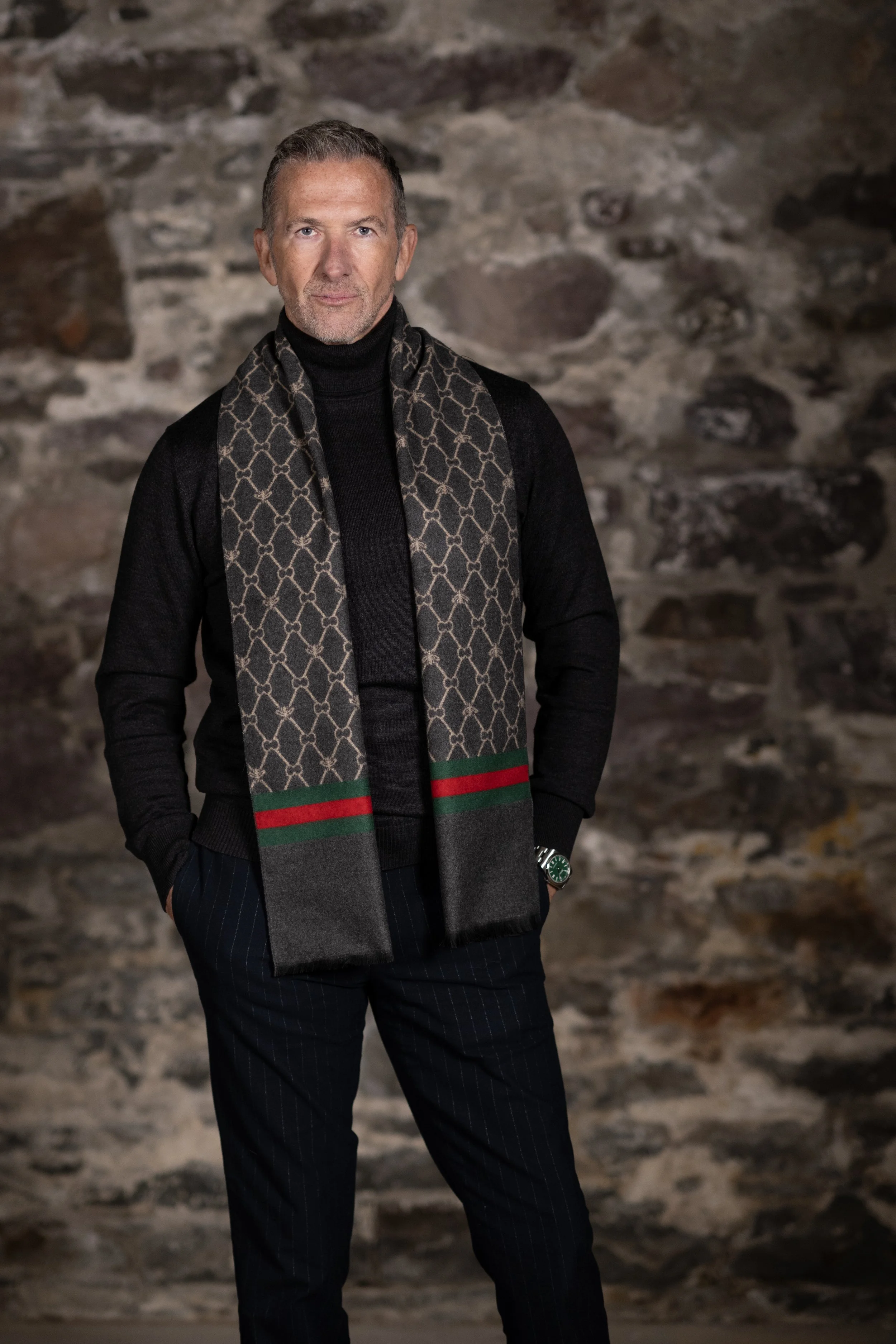 MENS WOOL SCARF — Always in Vogue